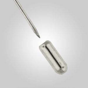 Stick Pin Cap Silver