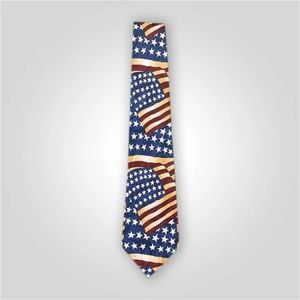 American Flag Stars and Stripes Neck Tie