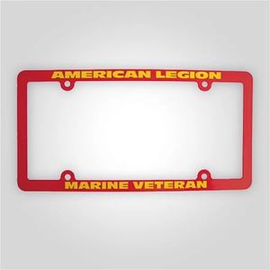 American Legion - Marines Veteran License Plate Frame
