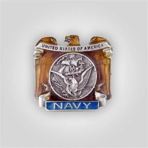 Armed Forces Eagle Tack Navy