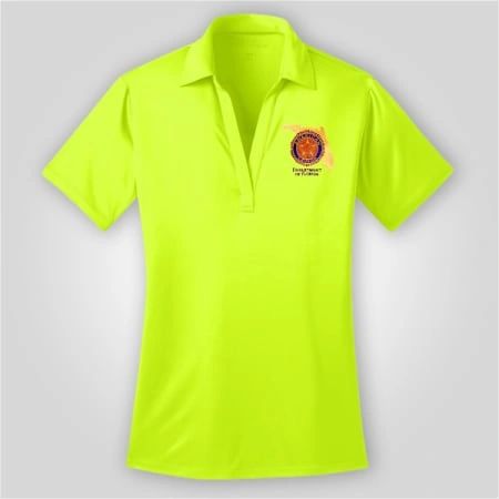 FAL Neon Yellow Polo Ladies