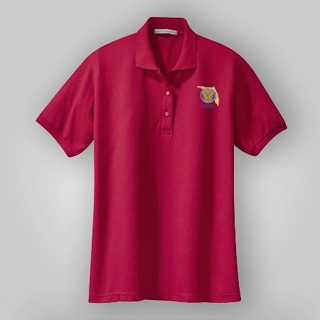 FAL Red Polo - Ladies