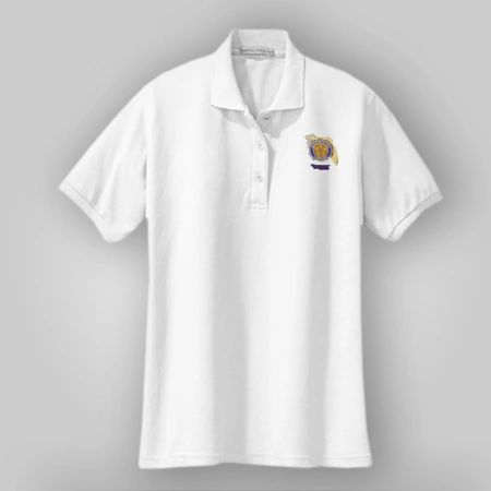 FAL White Polo - Ladies