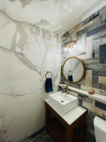 wall tile installation 