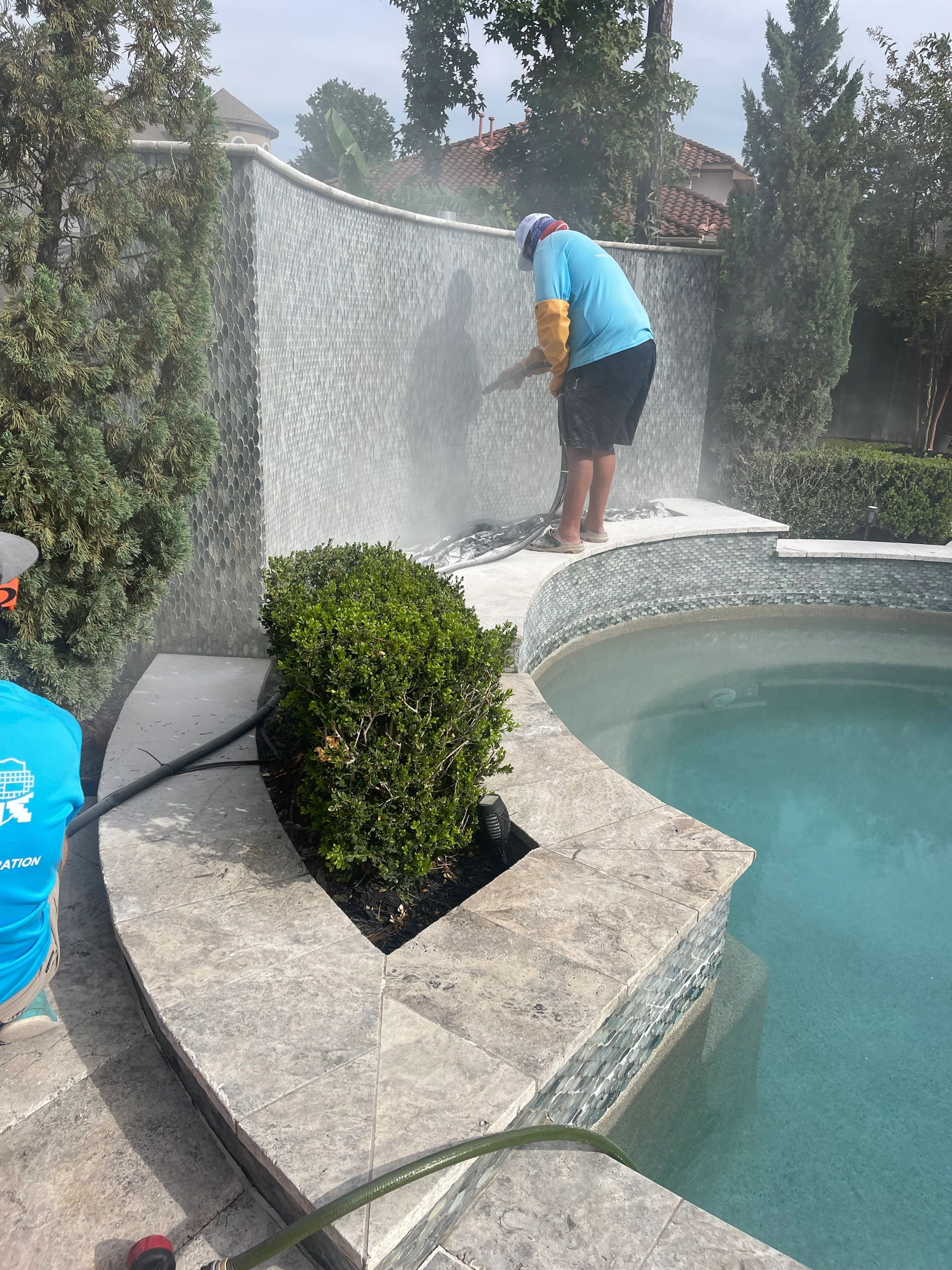 Pool cleaning and restoration