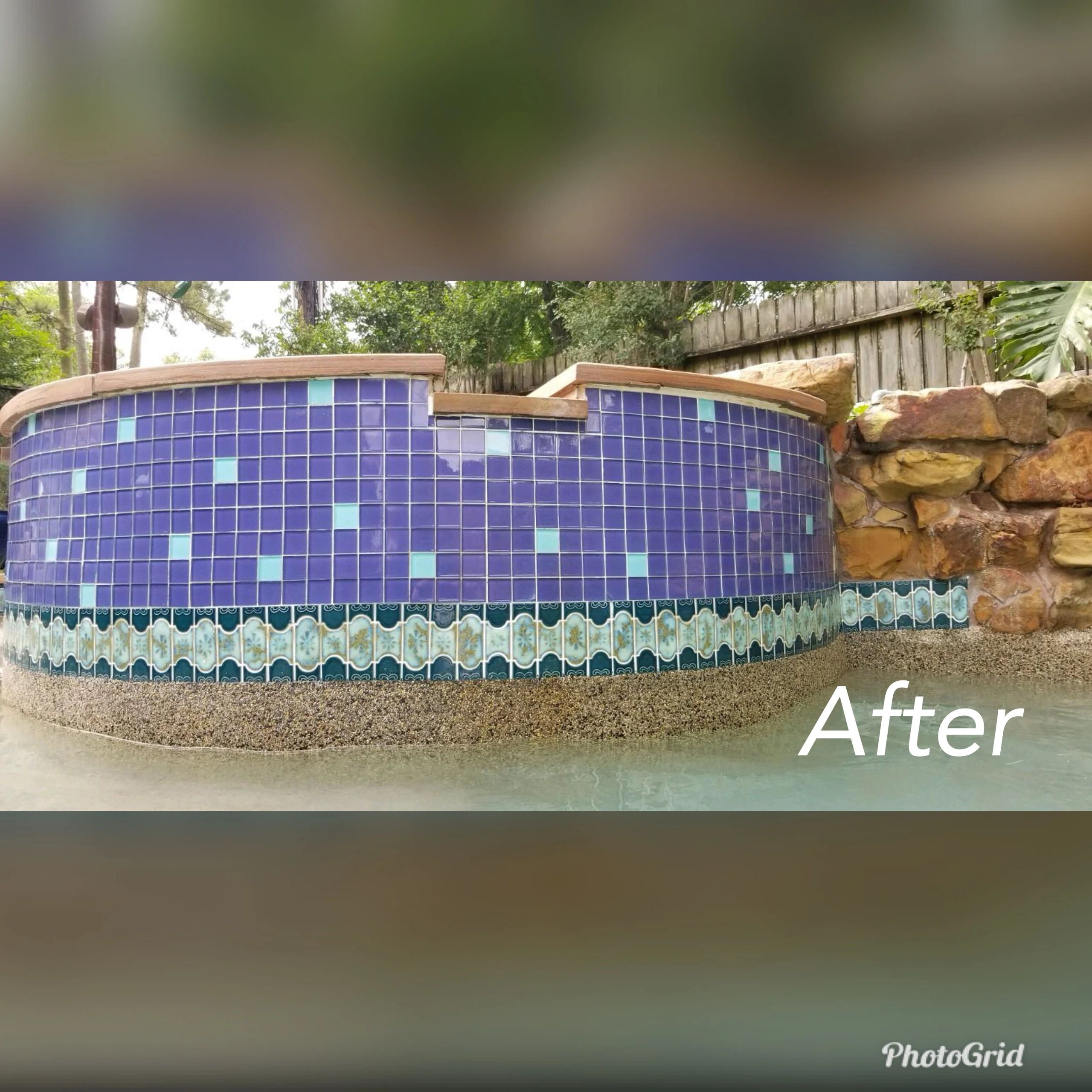 Pool restoration work