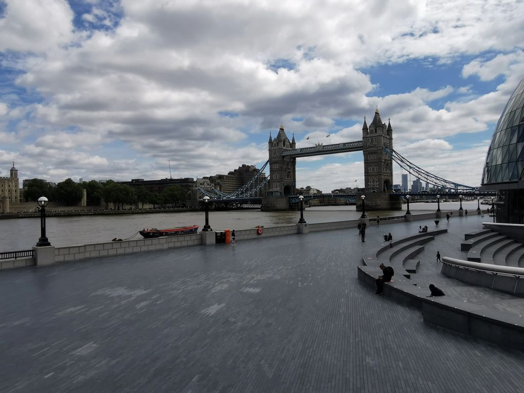 A Deserted Tower Bridge