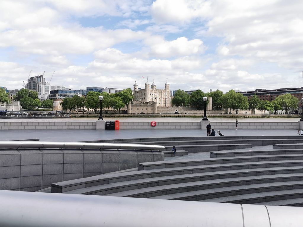 A Virtually empty Riverside view 