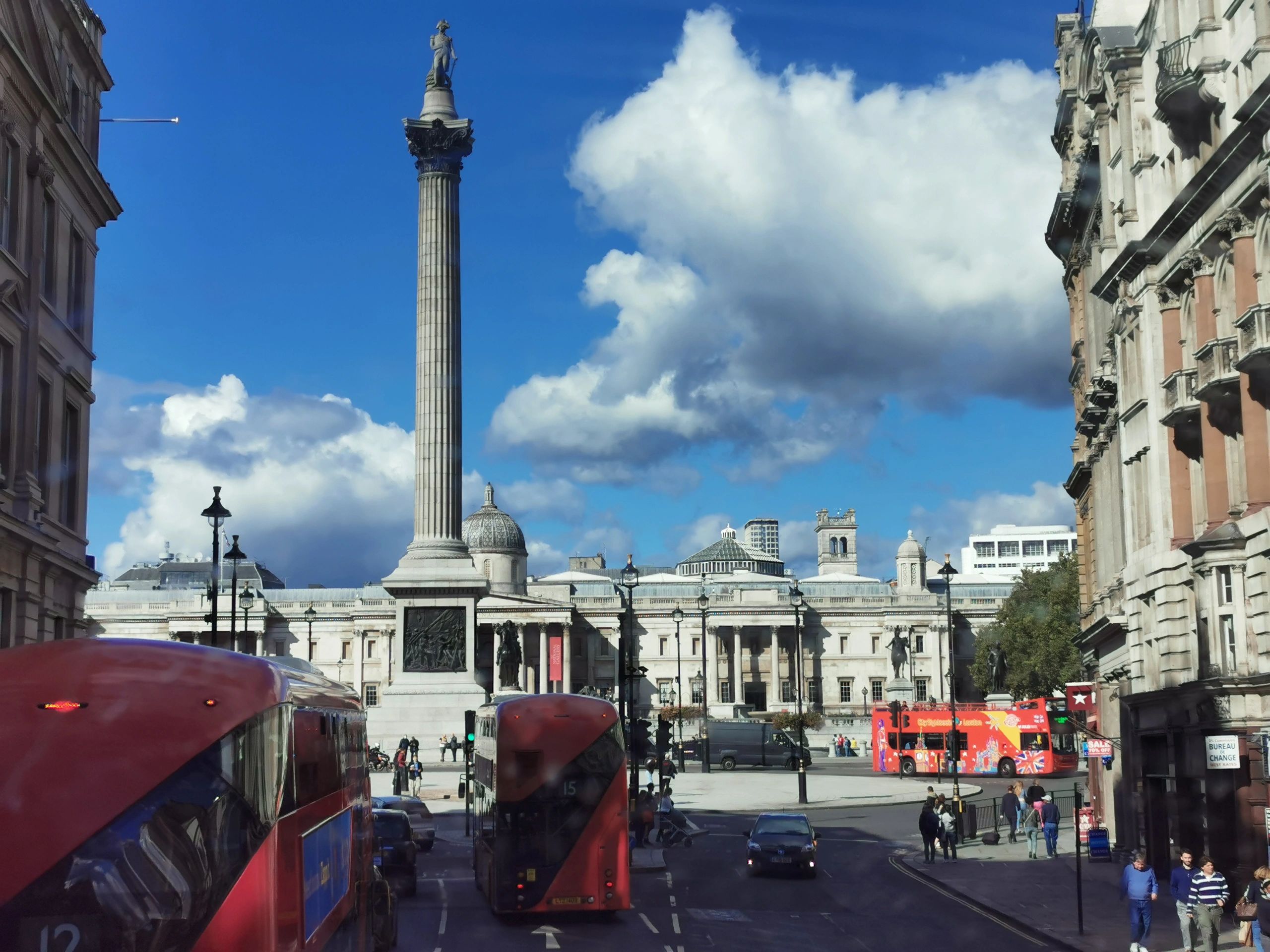 Hop on the number 11 bus route for excellent views of London