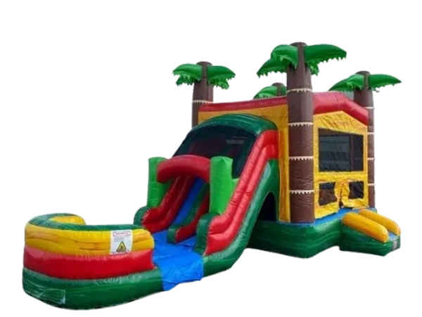 Pueblo’s Top Rated Bounce House Rental Source Tropical Bounce House Combo