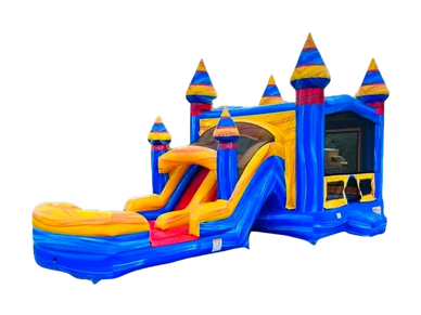 Dry Blue and yellow and red combo