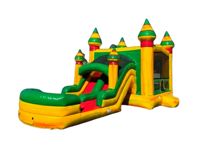 Dry Green and yellow and red combo