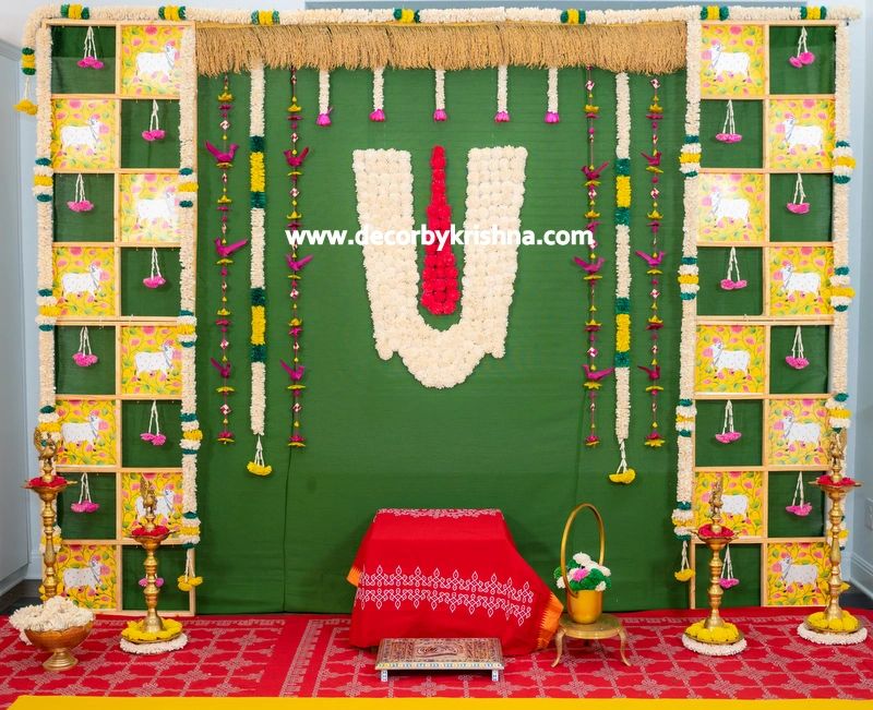 DecorbyKrishna - Housewarming Decor, Satyanarayana Swamy Vratam