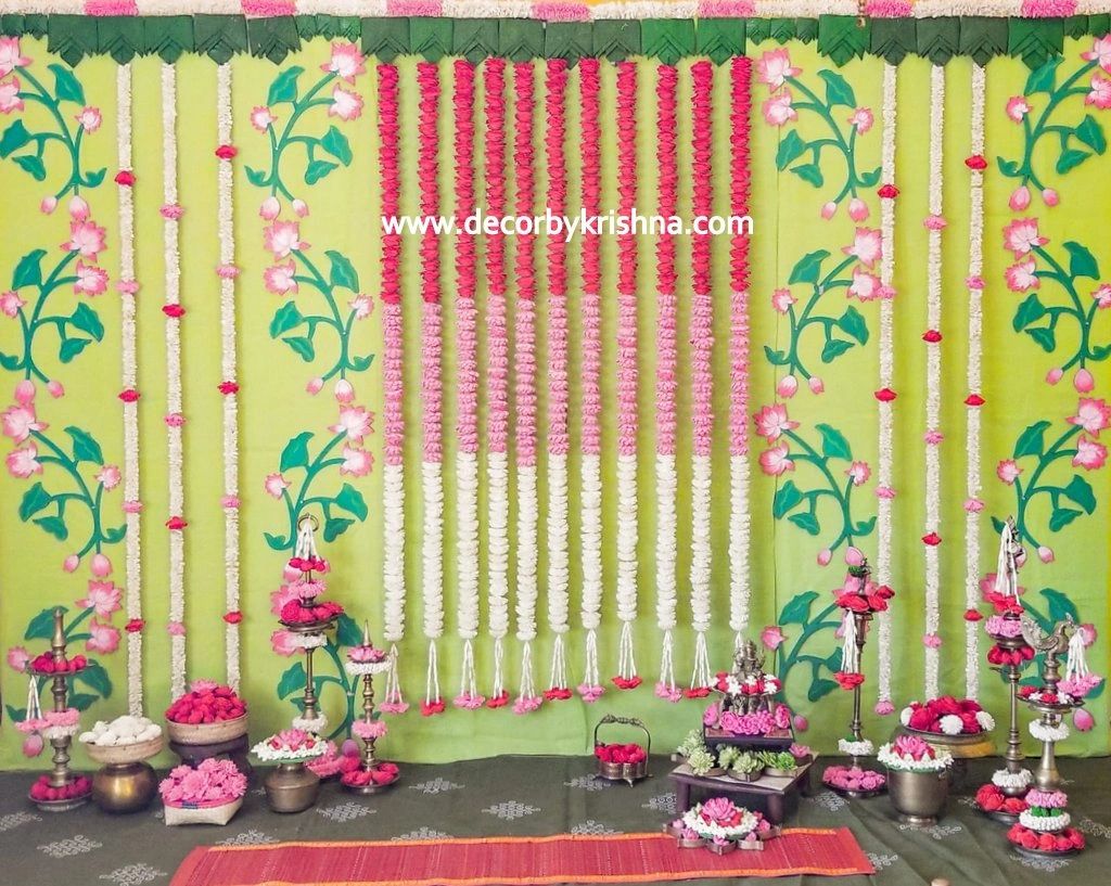 south indian wedding flower decorations