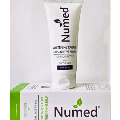 Whitening Cream for Sensitive Areas.
Numed Cosmetics