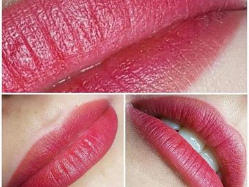 Lip tattoo Lip blush