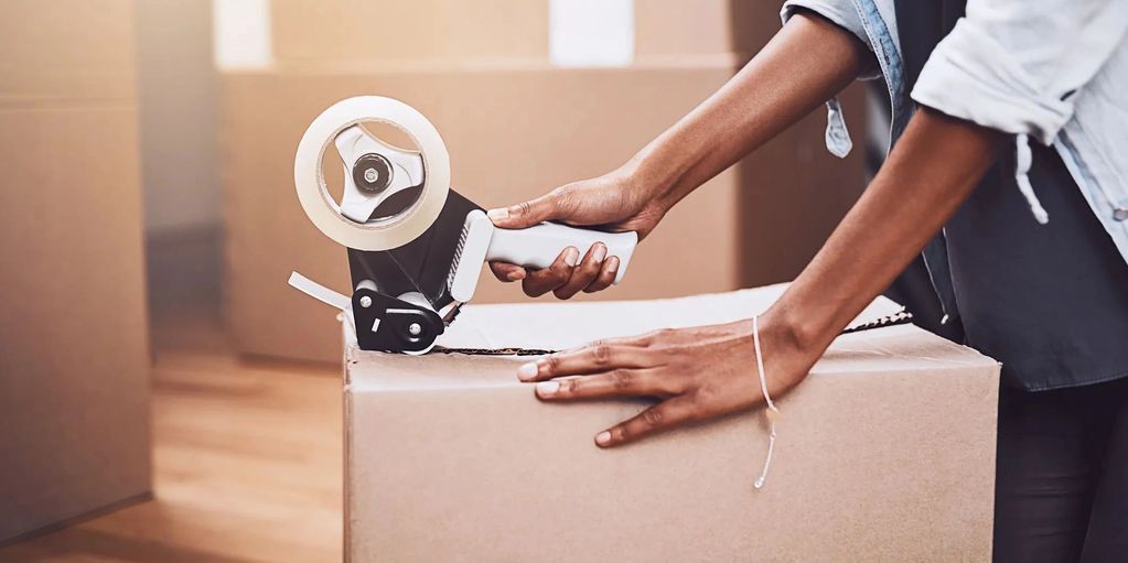 packaging a box for shipment