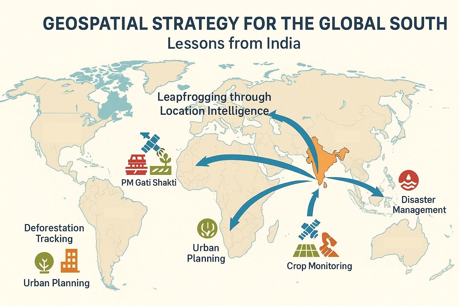 Geospatial Strategy for the Global South: Lessons from India