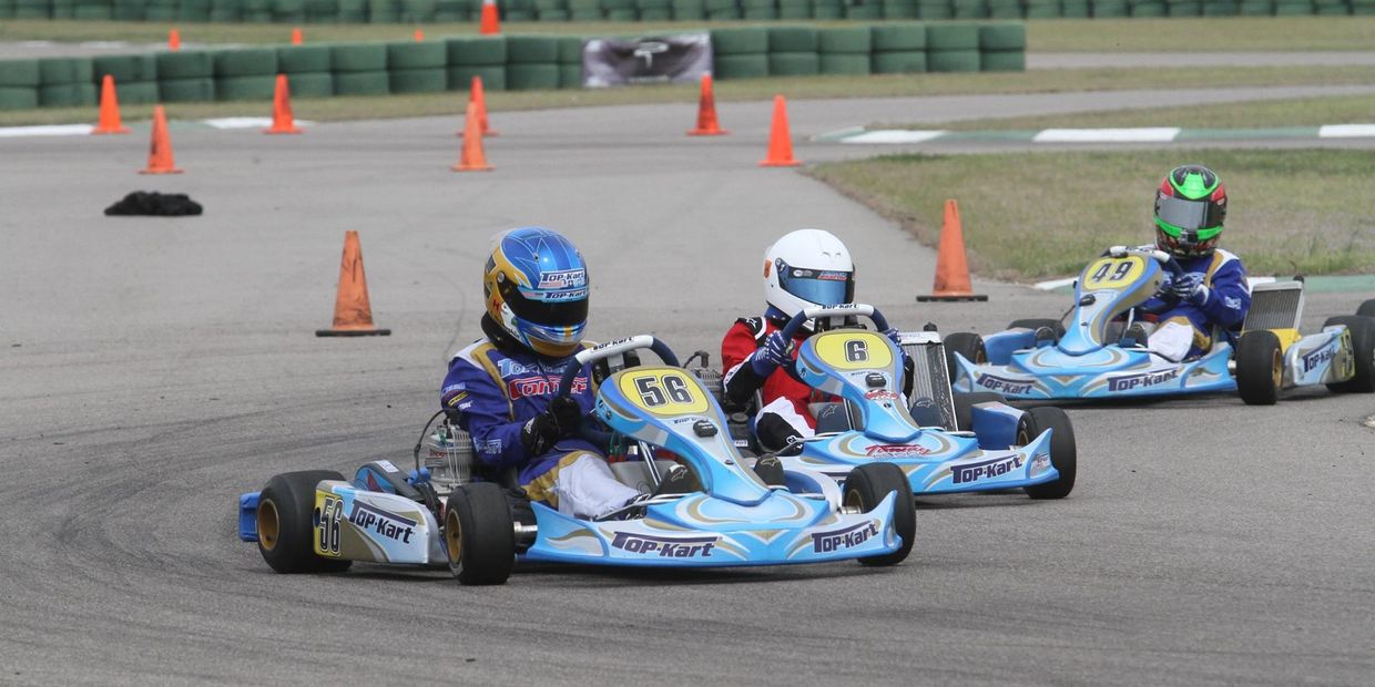 Myles' first kart - winner 2014 GoPro Motorplex Karting Challenge