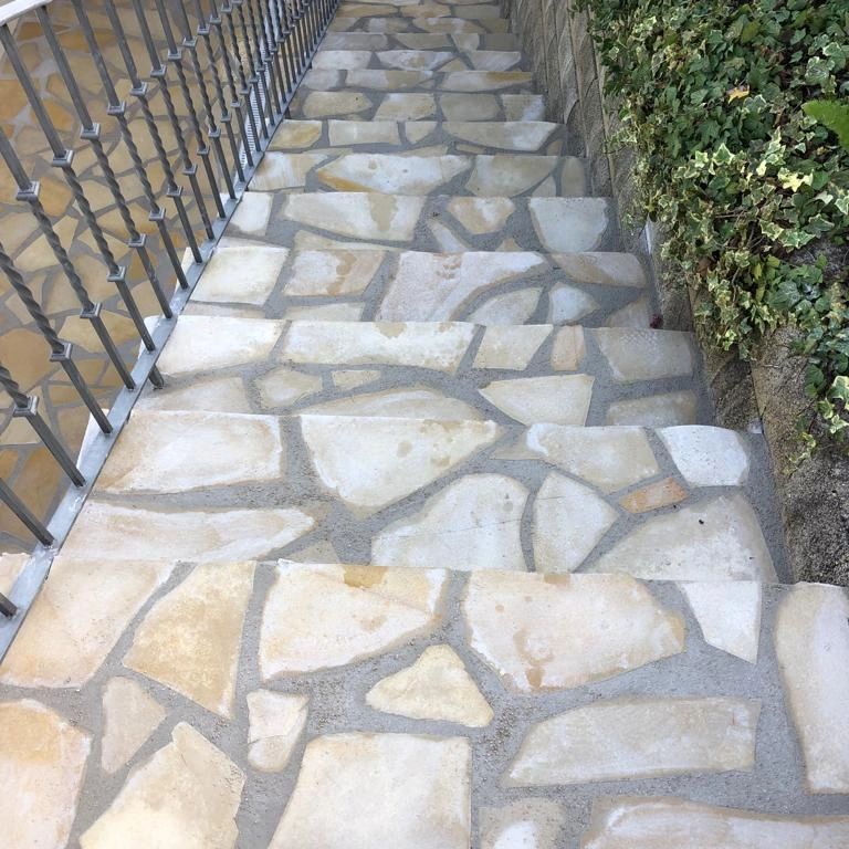 Stone step overlay