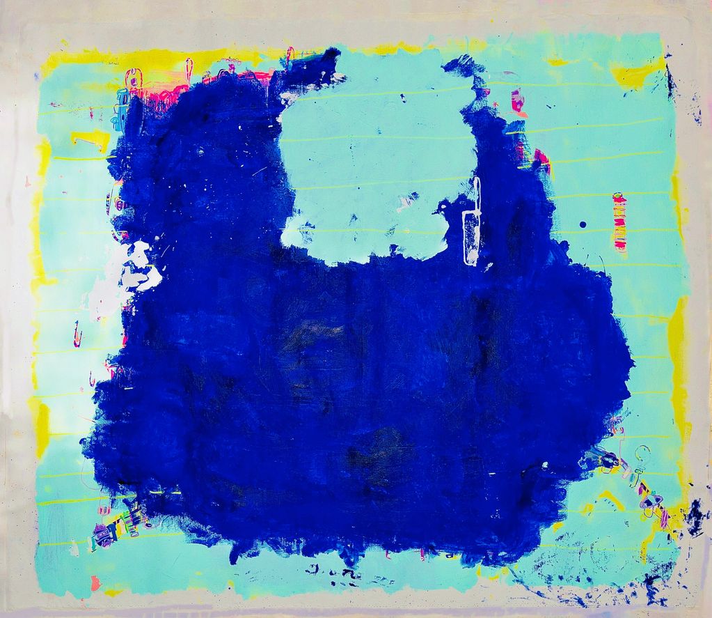 Acrylic, Ink, and Oil Pastel on Canvas
40x40 in.