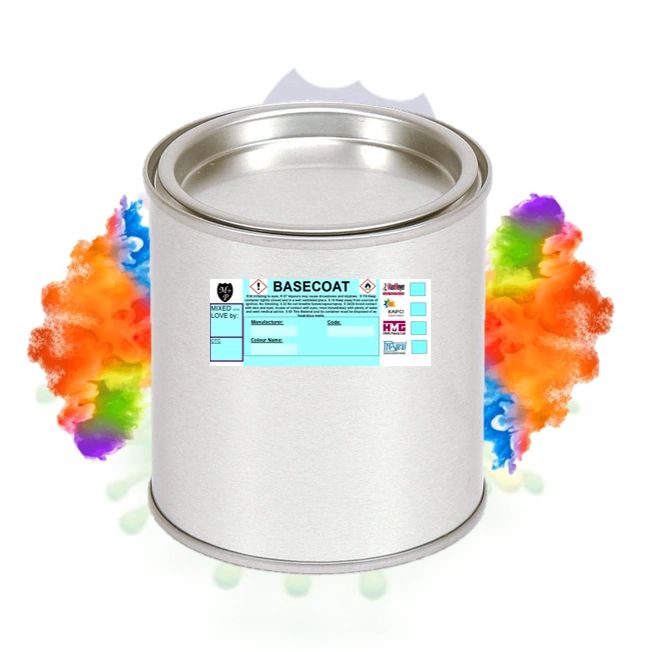 Basecoat Paint - Mixed To Your Colour Code - Choose Your Quantity