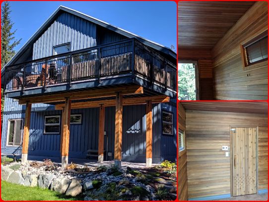 Exterior Paint Cedar finishing