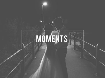 Momentos únicos de los novios