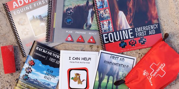Equine First Aid manuals. Equine First Aid courses through Double Heart Equine