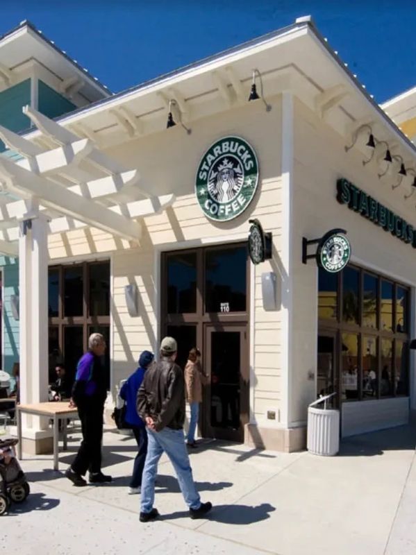 Pier Park Shopping and dining.