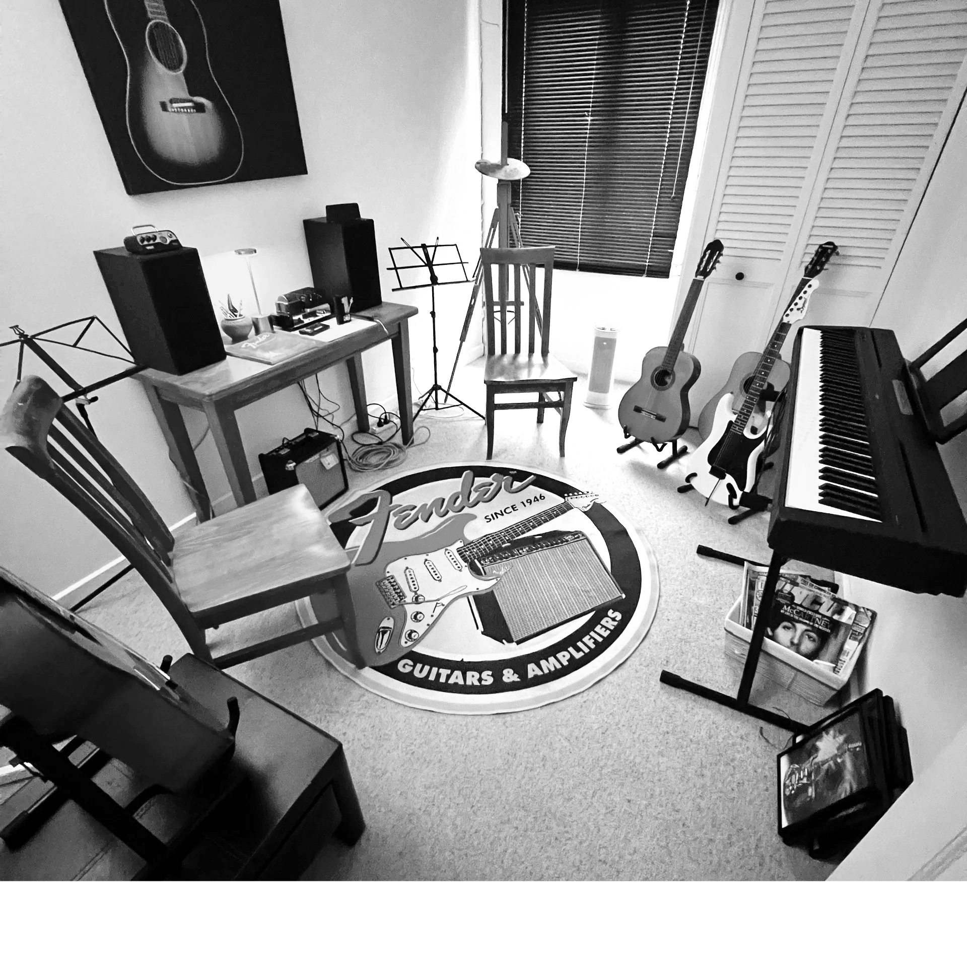 Guitar lessons at Talon Music