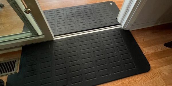 Threshold ramp installed near South Bend, IN.