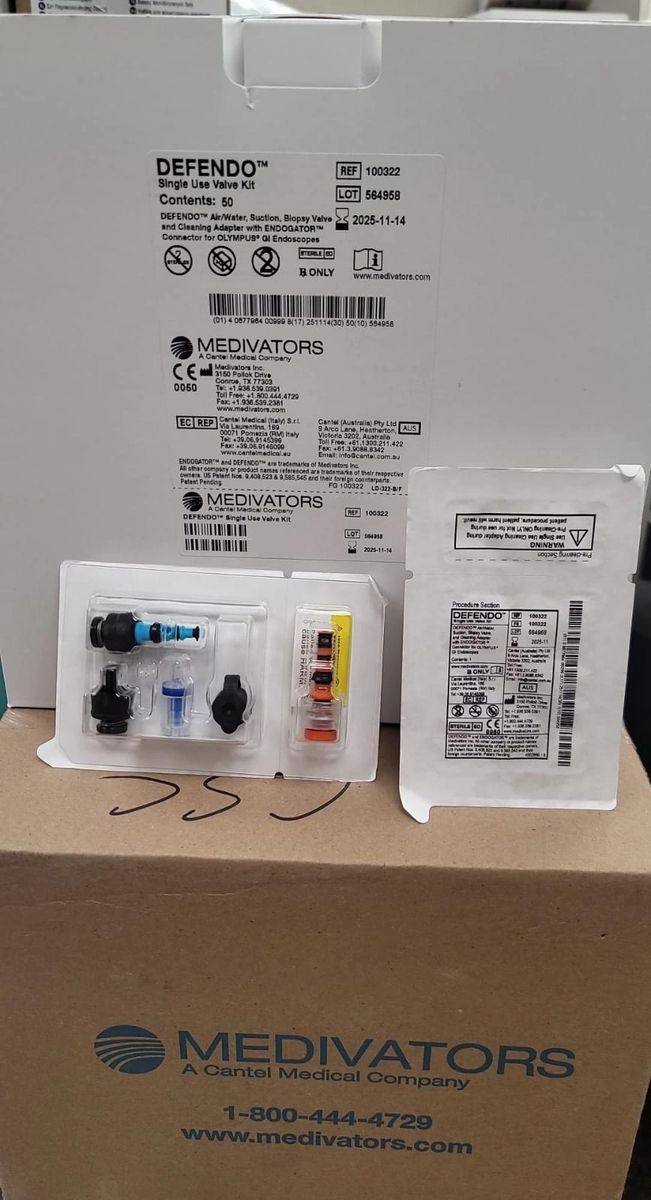 MEDIVATORS 100322 DEFENDO VALVE KIT AND CONNECTOR KIT (50 units)(In Date)