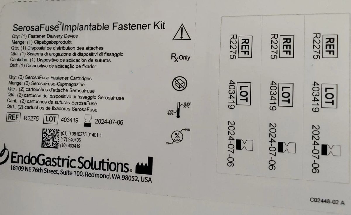 Sprawdzian Z 20 Lecia Międzywojennego Historia ENDOGASTRIC SOLUTIONS R2275 EsophyX Z+ & SerosaFuse® Implantable