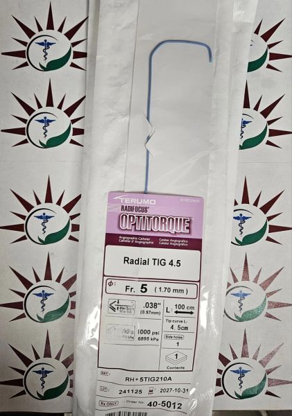 Rf Optitorque Terumo RH5TIG210A Radifocus OPTITORQUE Angiographic Catheter Radial TIG ...