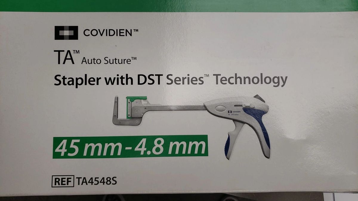 COVIDIEN TA4548S TA Auto Suture Stapler with DST 45mm 4.8mm Stapler (In