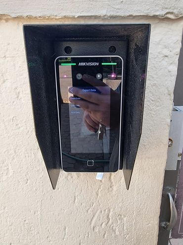 Facial Recognition Terminal Installed at Clubhouse