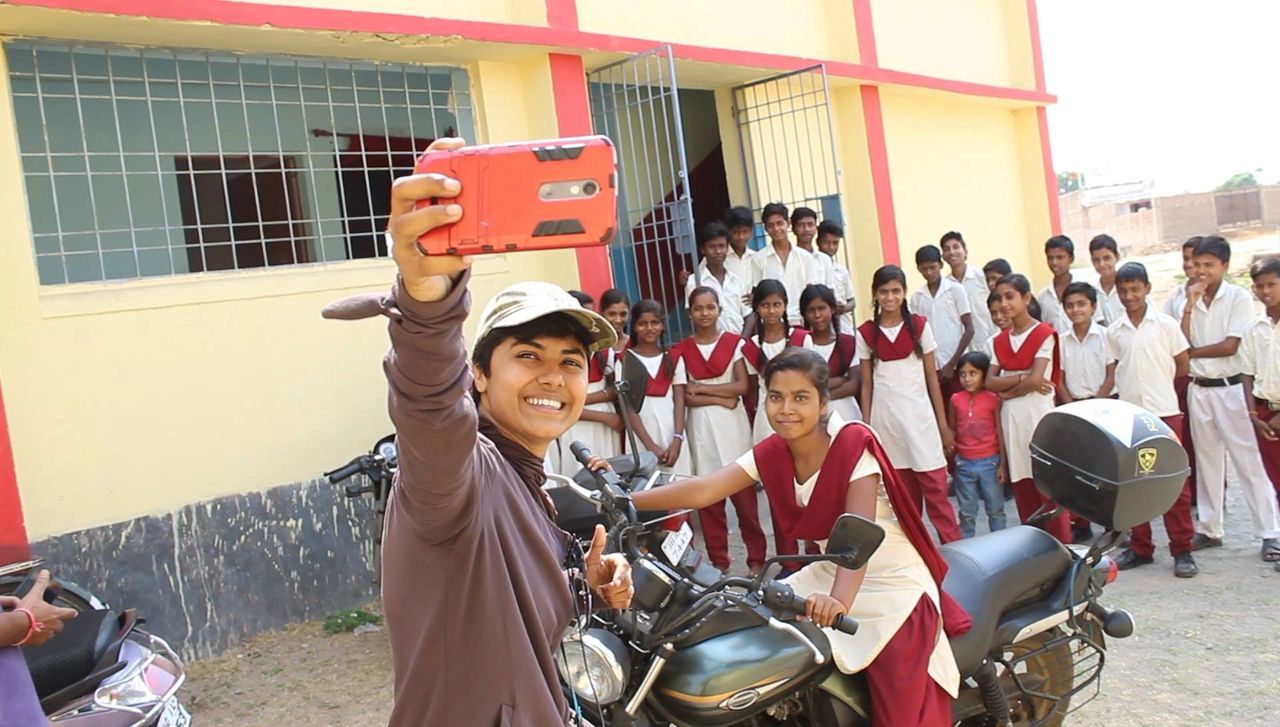 At a government school in Kadma, Hazaribag