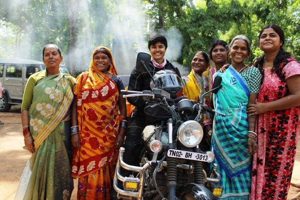 Radhik Rao- Âfter traveling 6000 Km alone she reached Jharkhand