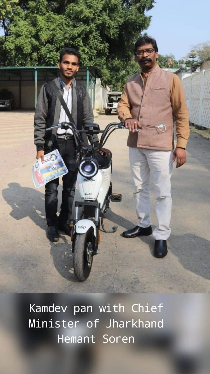 Kamdev Pan (Young Scientist from a small village of Jharkhand)