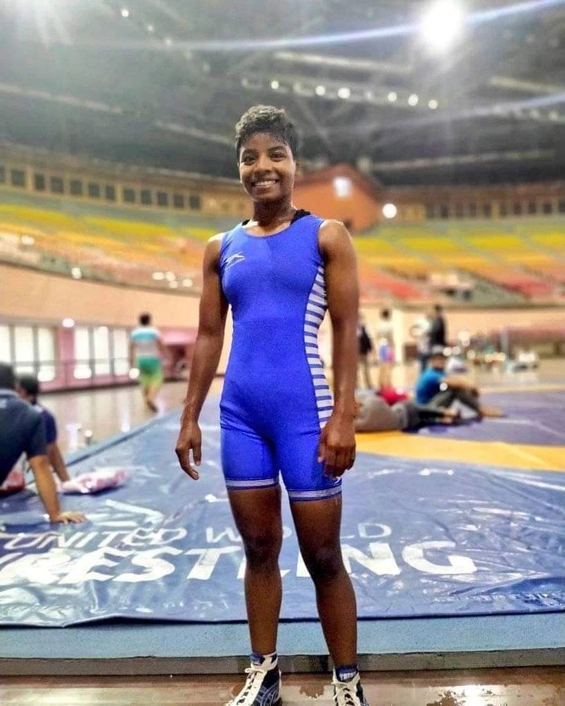 Chanchala kumari (Girl from a small village at World Wrestling)