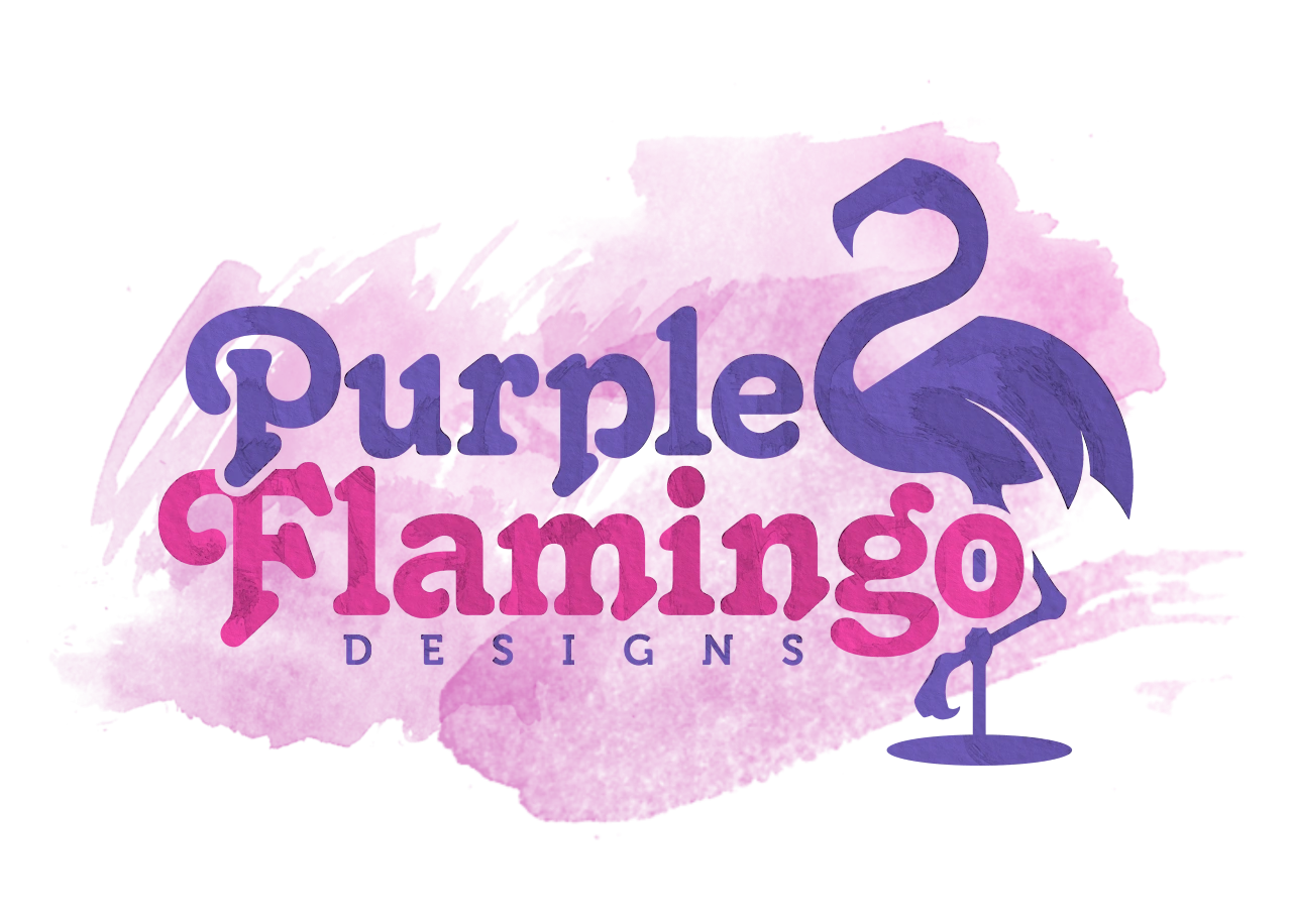 purple flamingo