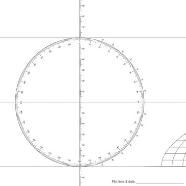 plotting sheets
Bermuda rhumb line chart
sight reduction forms