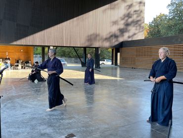 Iaido demo at the Memphis Japanese Festival