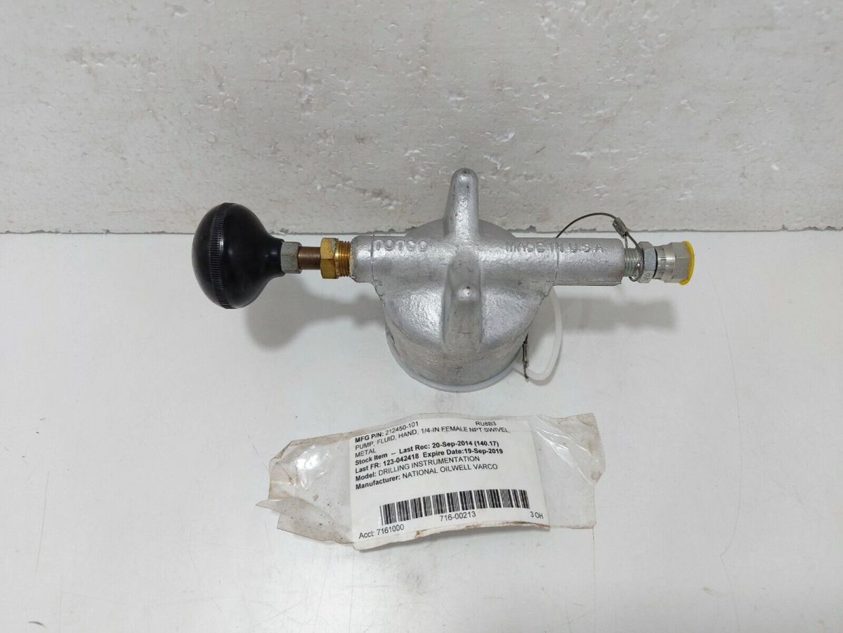 PUMP HAND MULTIPLE ASSEMBLY W/ 1/4