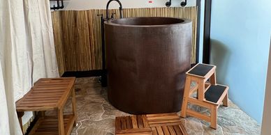 Private bath for The Red Dao Herbal Bath
