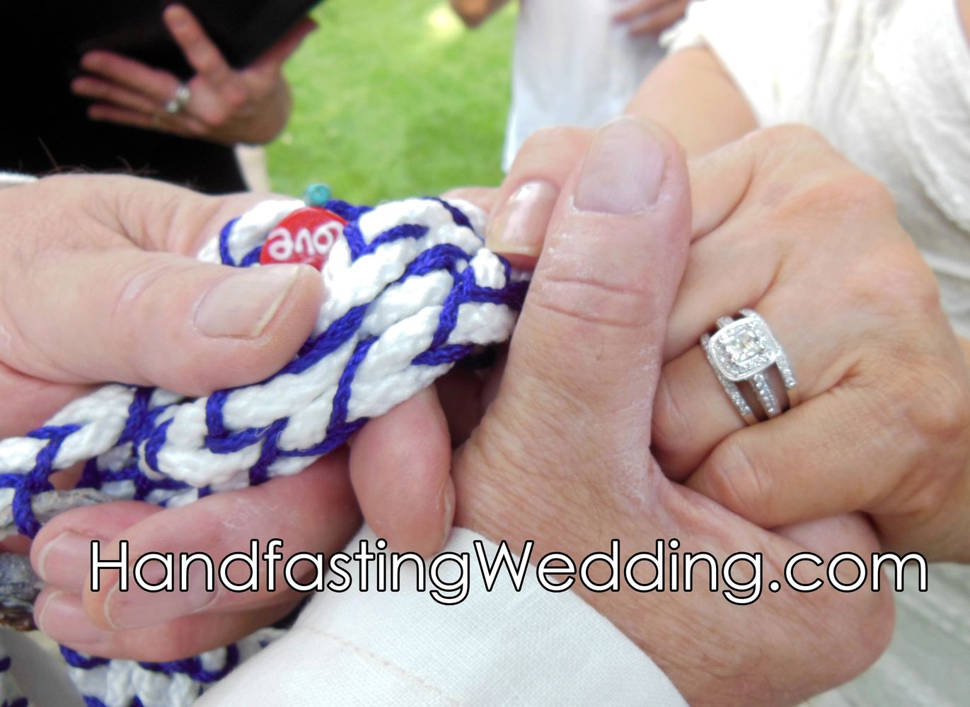 pagan handfasting cords, witch, wiccan wedding