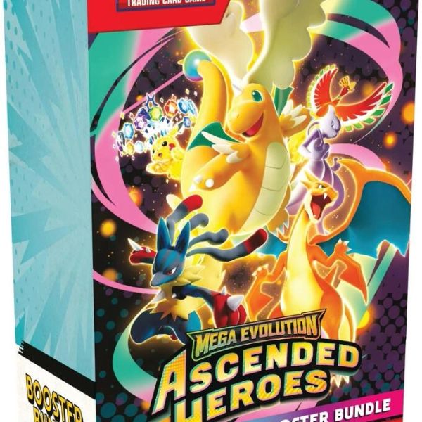 Pokémon TCG Mega Evolution Ascended Heroes booster pack.