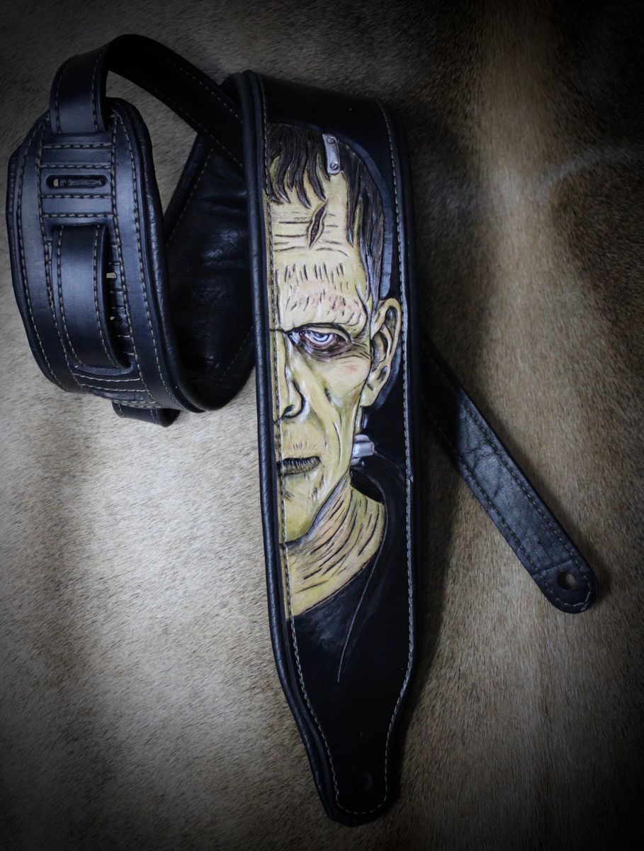 Guitar Strap / "The Monsters"