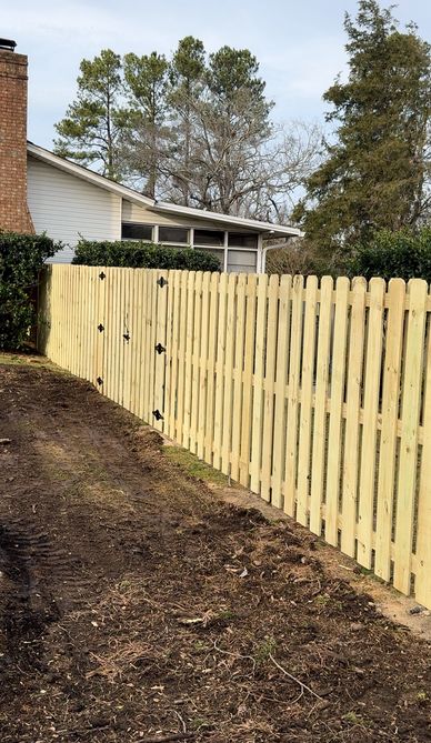 Shadow Box Fence in Martinez, GA
